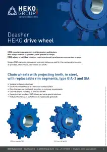 Deasher HEKO drive wheel